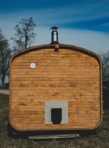 Комплект Баня Бочка Квадро с предбанником 4m, 32 мм