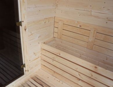 Комплект Баня Бочка Квадро с предбанником и моечной 5m, 43 мм