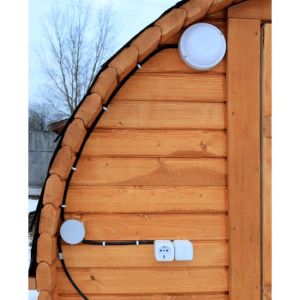 Комплект Баня Бочка круглая 2m, 32 мм