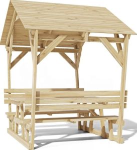 Беседка ЛЕГЕНДА ЛЕСА садовая для дачи