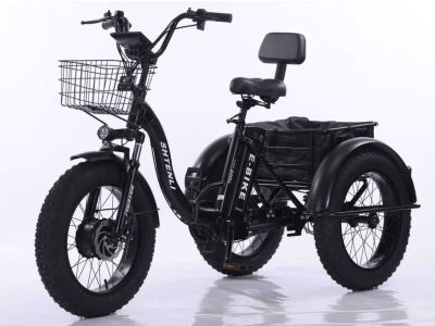 Трехколесный Электровелосипед Shtenli Trike PRO li-on 48/10.4