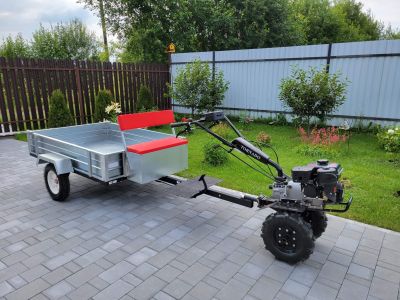 Прицеп к мотоблоку ТМ-1700 оцинкованный