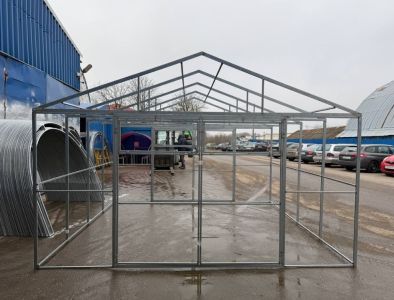 Теплица СПР “Домик 4м”, длина 6м, шаг 0,67м