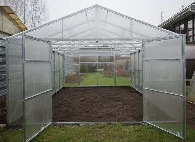 Теплица СПР &ldquo;Домик 4м&rdquo;, длина 6м, шаг 1м