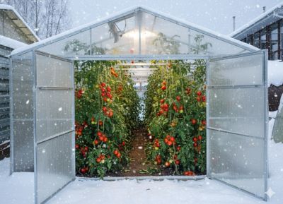 Теплица СПР &ldquo;Домик 4м&rdquo;, длина 4м, шаг 0,67м